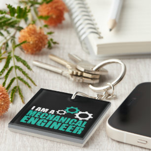 Mechanical Engineering Funny Engineer Key Ring