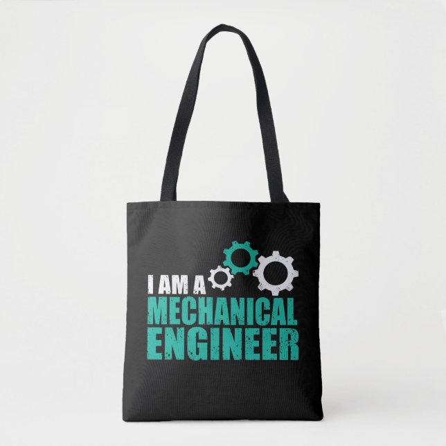 Mechanical Engineering Funny Engineer Tote Bag (Front)
