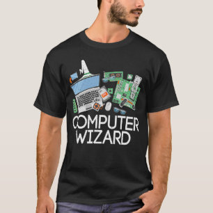 Mechanical Engineering Student Computer Wizard T-Shirt