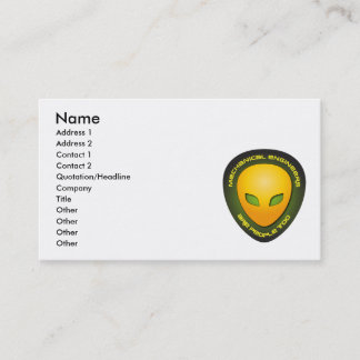 Mechanical Engineers Are People Too Business Card