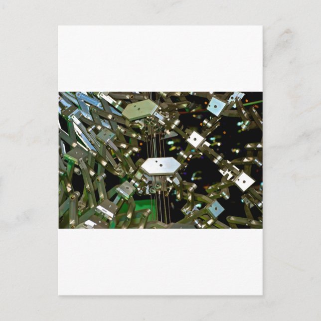 Mechanical Flex Abstraction Postcard (Front)