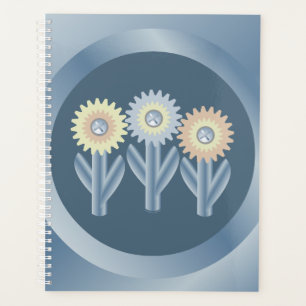 Mechanical Flowers Planner