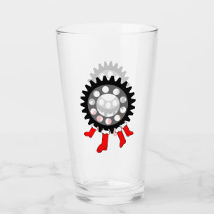 Mechanical Gear Christmas Stockings Glass