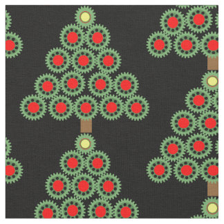 Mechanical Gear Christmas Tree Fabric