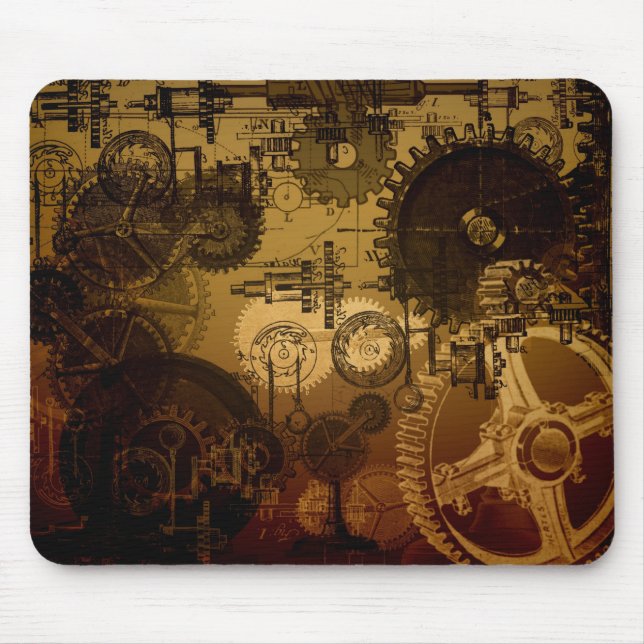 Mechanical Gears Mousepad (Front)
