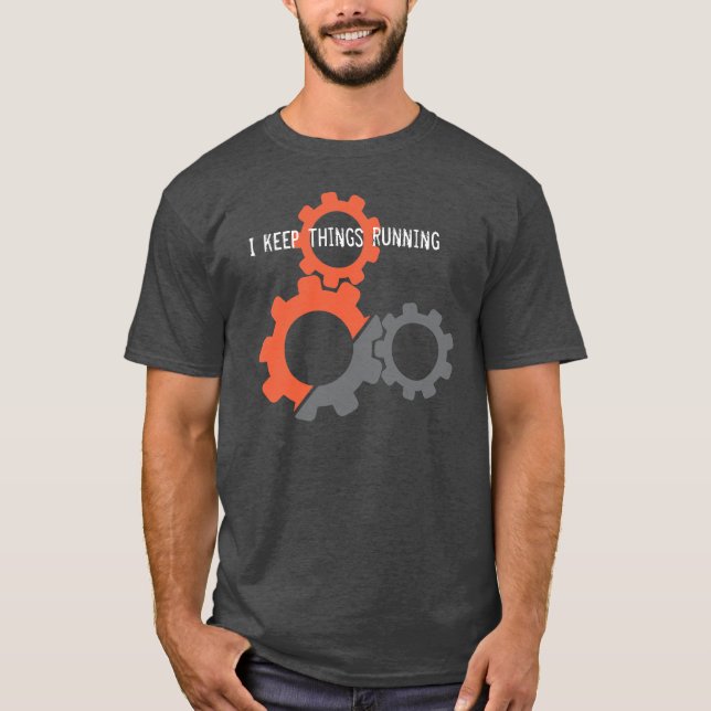 Mechanical Gears T-Shirt (Front)