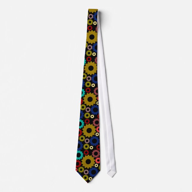 Mechanical Gears Tie (Front)