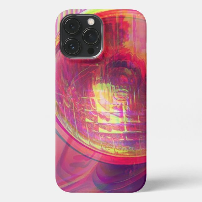 Mechanical Ghost – The Eye of the Past - headlight iPhone Case (Back)