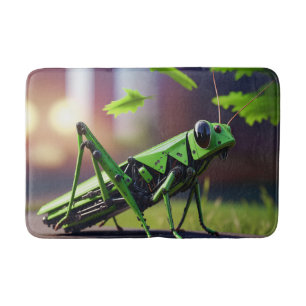 Mechanical Grasshopper Bath Mat