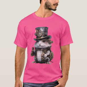 Mechanical Hamster Steampunk Cyborg Rodent Robot A T-Shirt