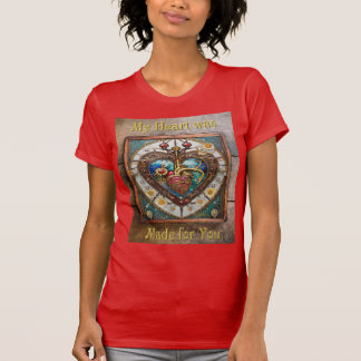 Mechanical Heart Anatomical Steampunk Series T-Shirt