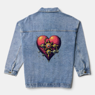 Mechanical Heart Denim Jacket