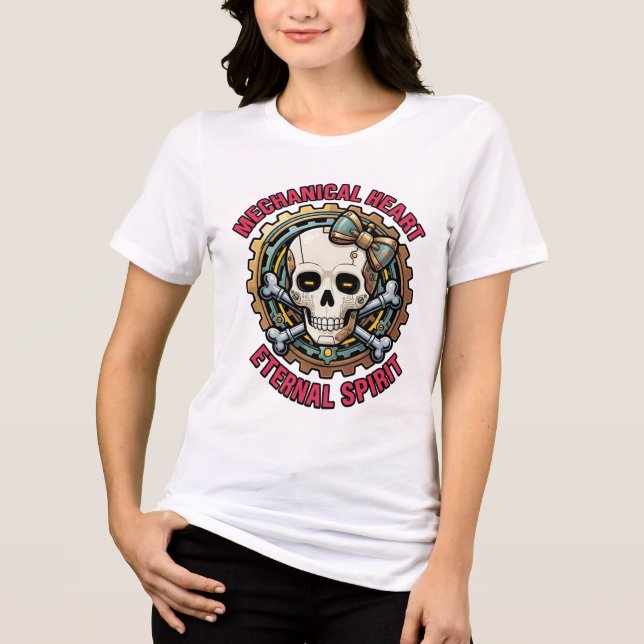 Mechanical Heart Eternal Skull Shirt (Front)
