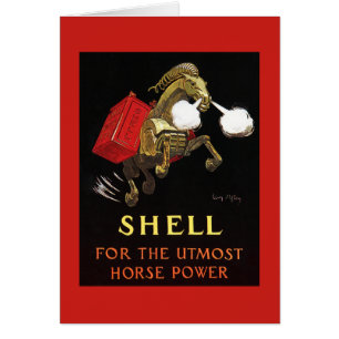 Mechanical Horse with Shell Oil
