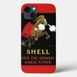 Mechanical Horse with Shell Oil iPhone 13 Case