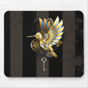 Mechanical Hummingbird Mouse Pad