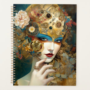 Mechanical Lady Robotic Fantasy Sci-Fi Planner