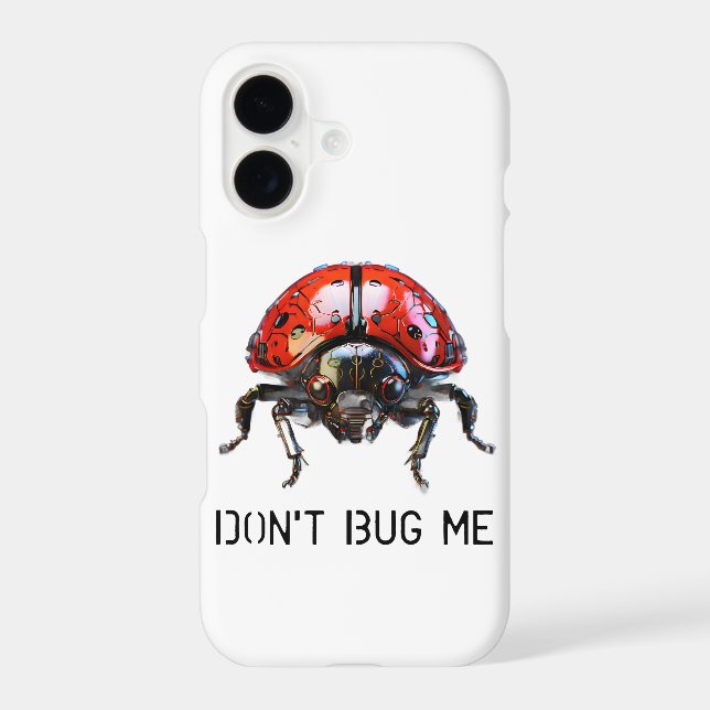 Mechanical Ladybug DON'T BUG ME (Back)