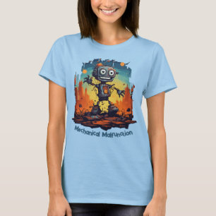 Mechanical Malfunction Cute Robot T-Shirt