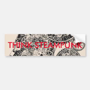 Mechanical Man Bumper Sticker