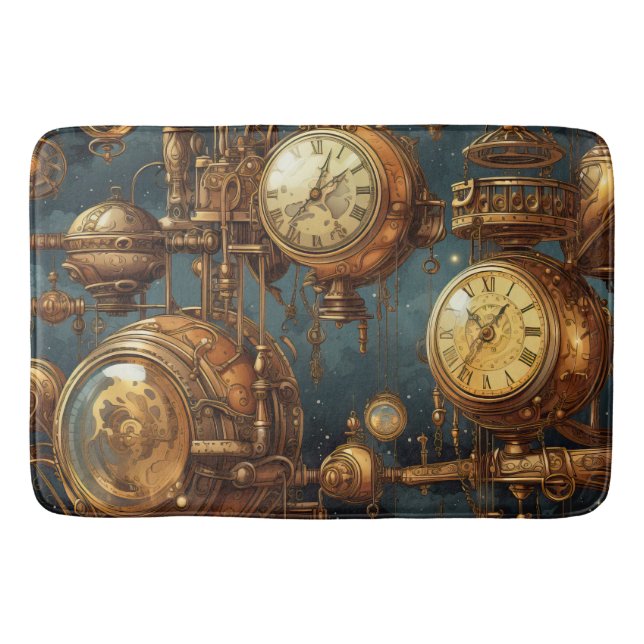 Mechanical Marvels Bath Mat (Front)