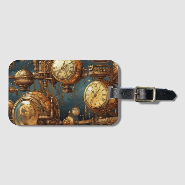 Mechanical Marvels Luggage Tag (Front Horizontal)