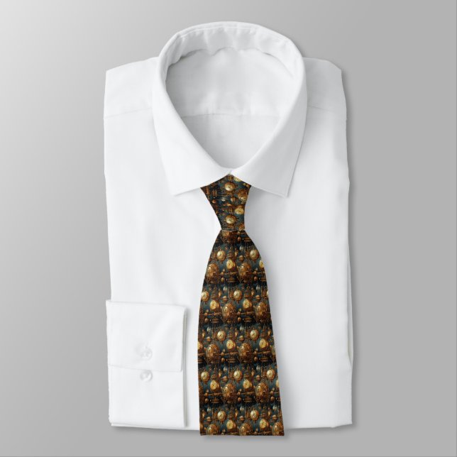 Mechanical Marvels Neck Tie (Tied)