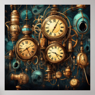 Mechanical Marvels Poster