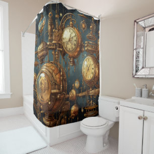 Mechanical Marvels Shower Curtain