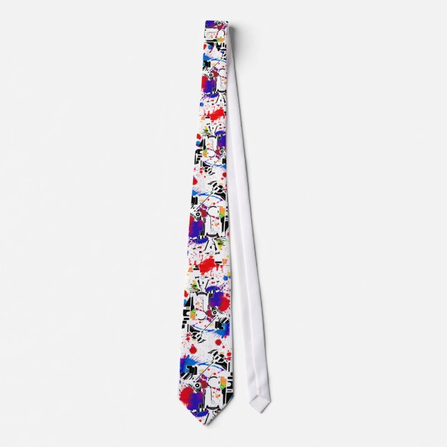 Mechanical Mayhem Tie (Front)