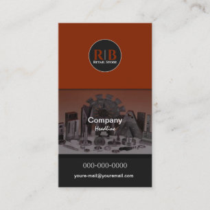 Mechanical Parts Business Card