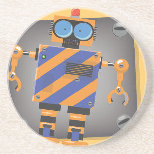 Mechanical Robot Cartoon Coaster