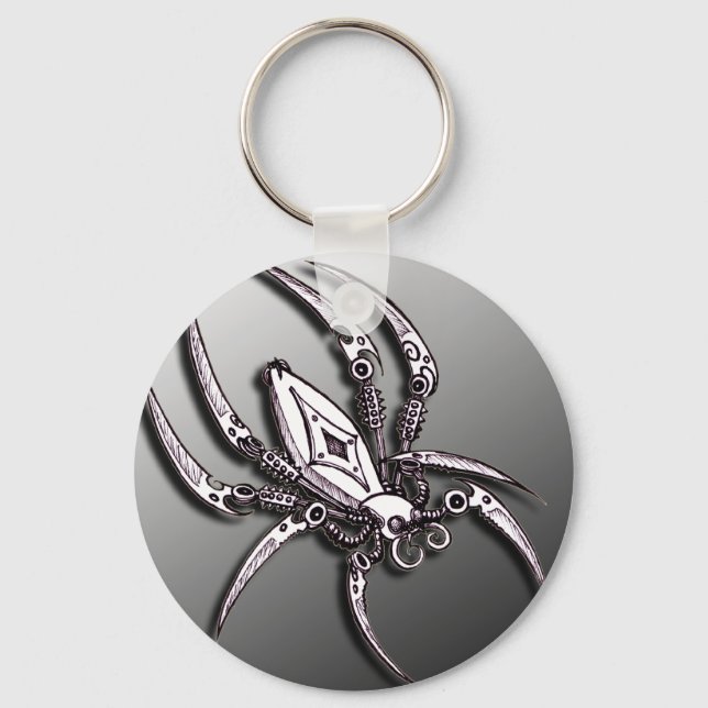 Mechanical Spider Key Ring (Front)