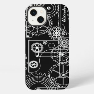 Mechanical Steam Punk Gears iPhone 13 Case