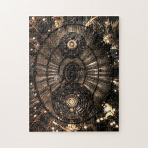 Mechanical Steampunk Zodiac Constellations Jigsaw Puzzle