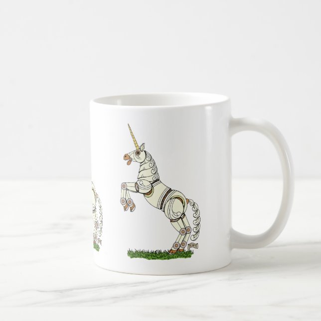 Mechanical Unicorn Coffee Mug (Right)