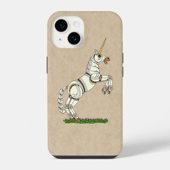 Mechanical Unicorn iPhone Case (Back)
