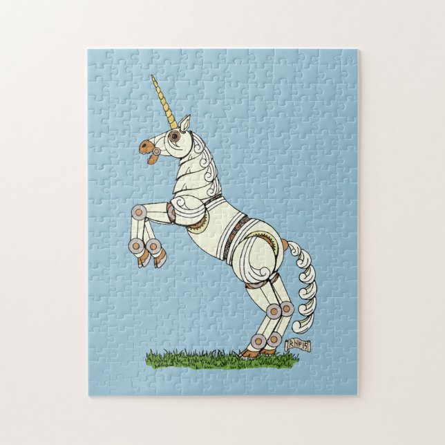 Mechanical Unicorn Jigsaw Puzzle (Vertical)