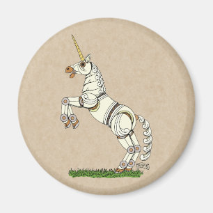 Mechanical Unicorn Magnet