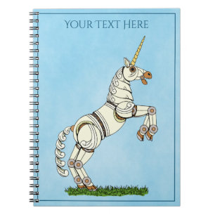 Mechanical Unicorn Notebook
