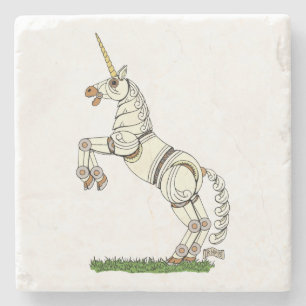 Mechanical Unicorn Stone Coaster