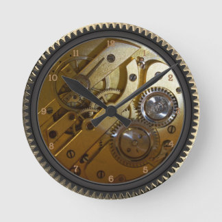 Mechanical Watch Gears Clock