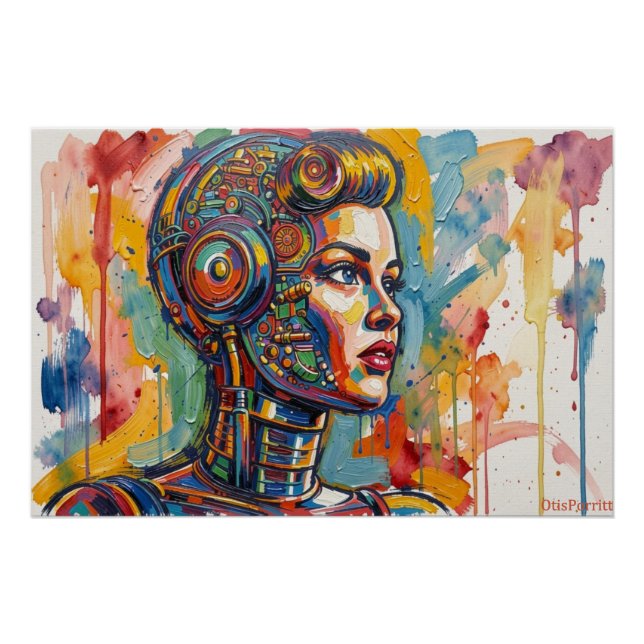 MECHANICAL WOMAN-2 POSTER (Front)