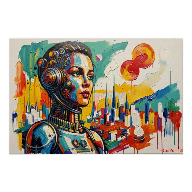 MECHANICAL WOMAN-3 POSTER (Front)