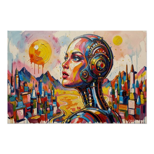 MECHANICAL WOMAN-4 POSTER (Front)