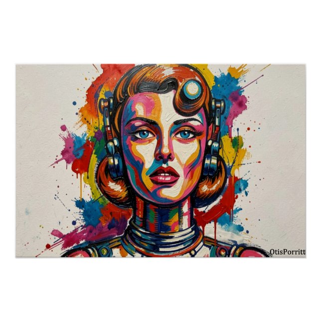 MECHANICAL WOMAN-5 POSTER (Front)