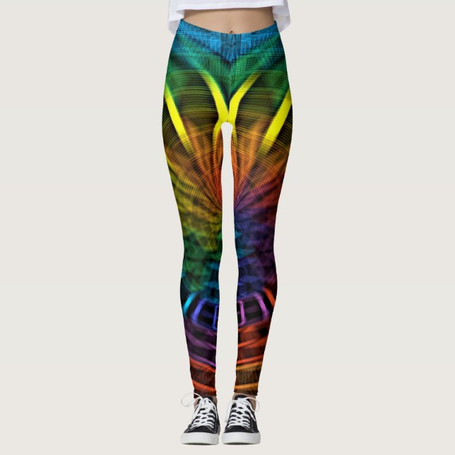 Mechanical Workings of a Rainbow Leggings (Front)