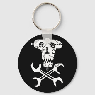mechanical workshop logo key ring