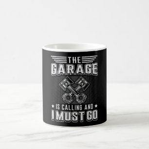 Mechanics Car Mechanic Garage Car Funny Gift Idea Coffee Mug