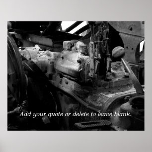 Mechanics Customisable Print